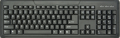 104-key keyboard