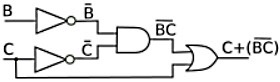 Boolean Algebra Circuit Simplification Example 1 Boolean Algebra Circuit Simplification Example 1