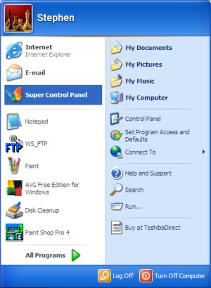 Super Control Panel Icon