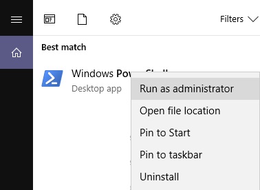 How to open PowerShell