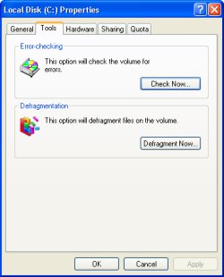 Disk Properties