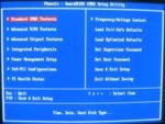 BIOS screen