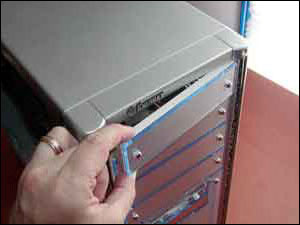 Remove the drive cover