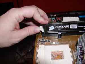 Attach the module clamps