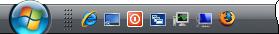Quick Launch toolbar
