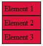 Block-level elements into position