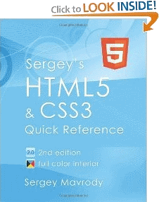 HTML5 and CSS3 Quick Reference