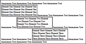 Inline elements in Internet Explorer