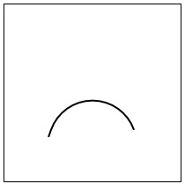 An arc drawn by canvas arcTo funtion