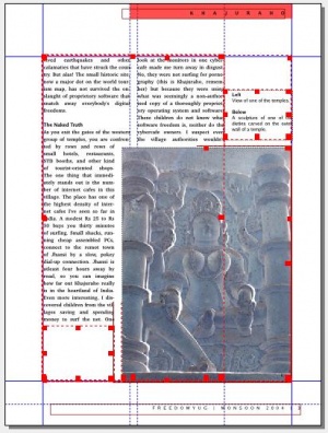Scribus is designed for flexible layout and typesetting