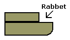 Glue wood to molding