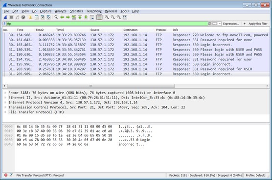 Digging into a network packet capture Digging into a network packet capture