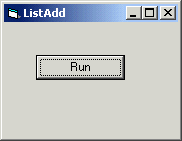 ListAdd Program