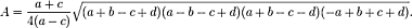 Trapezoid formula