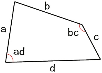 Irregular Quadrilateral Irregular Quadrilateral