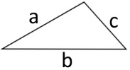 Triangle sides Triangle sides
